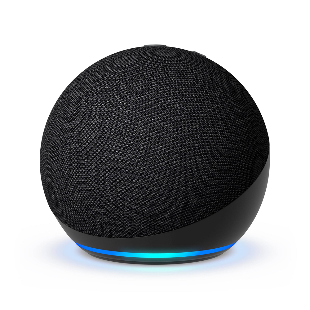 Echo Dot (5th Gen) | Smart speaker with Alexa | Charcoal