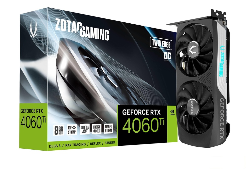 ZOTAC GAMING GeForce RTX 4060 Ti 8GB Twin Edge OC