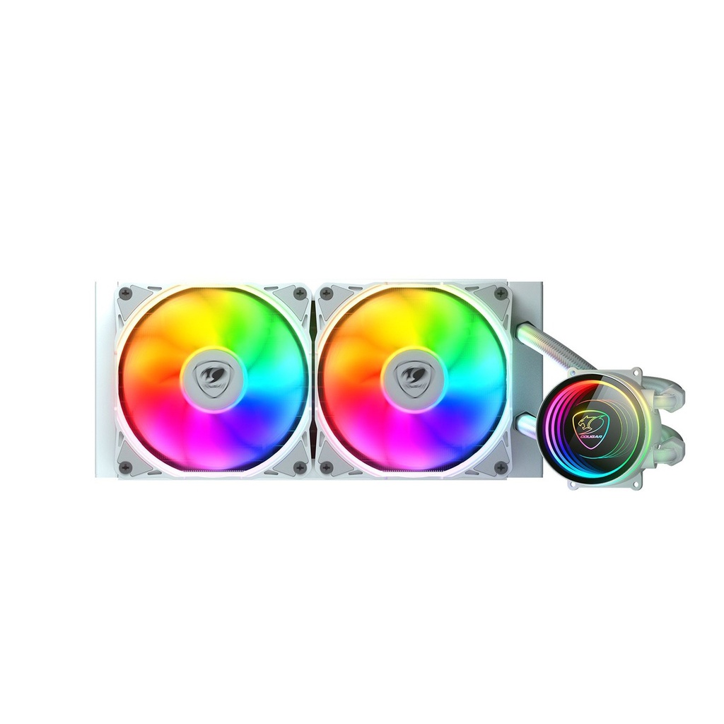 Cougar Poseidon Elite ARGB 240 LIQUID Cooler White