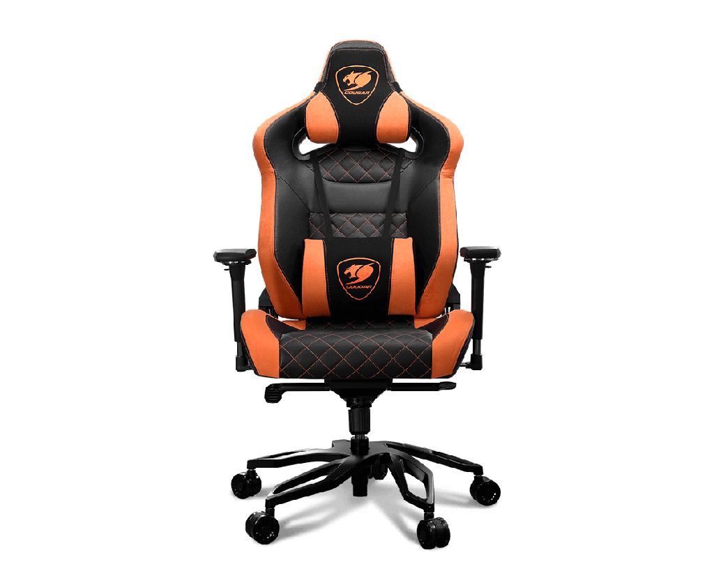 COUGAR CGR-ARMOR-TITAN-PRO GAMING CHAIR- Orange - Used