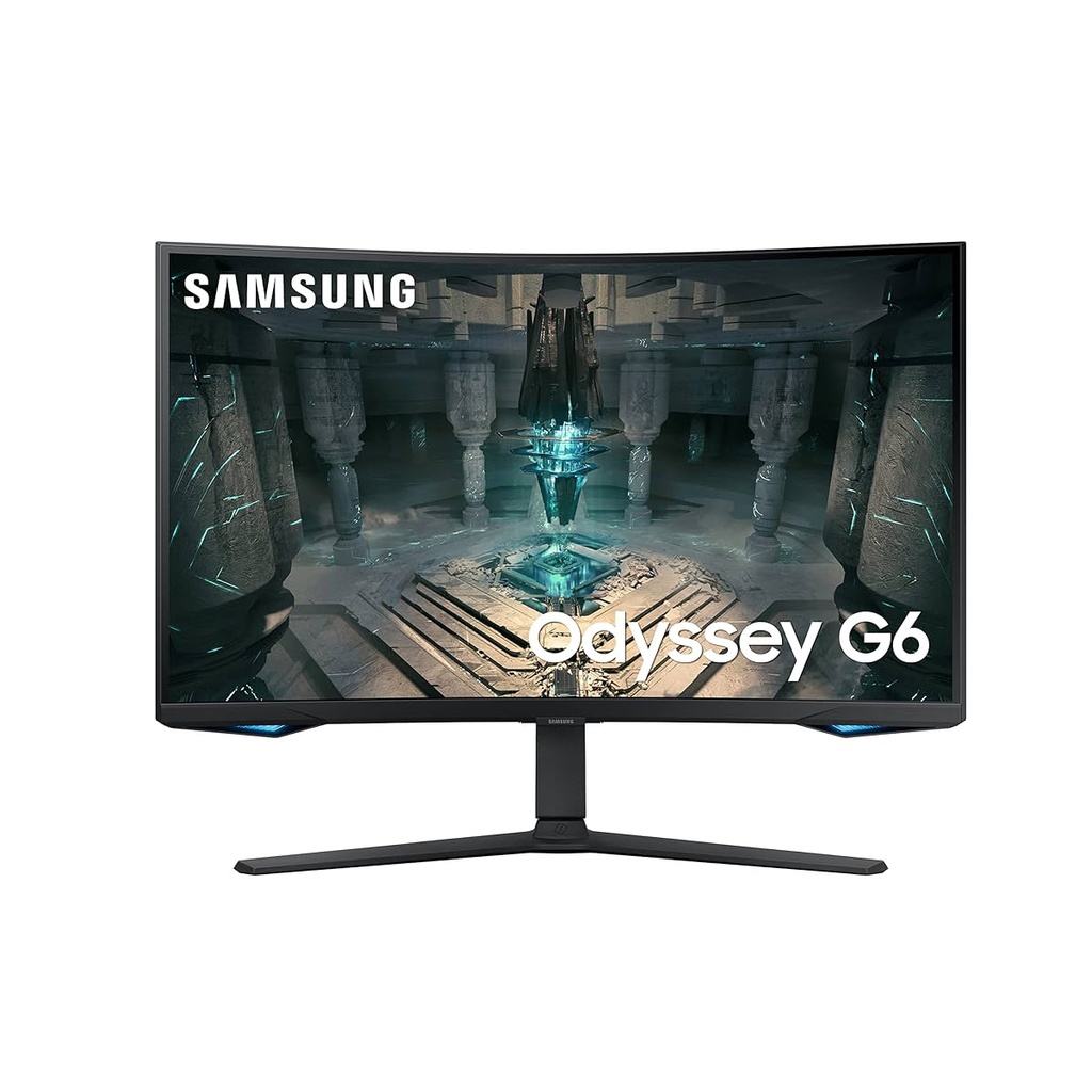 Samsung Odyssey G6 G65B 27" LS27BG652ENXGO (2560X1440) QHD 240Hz 1ms HDR600 Gaming Hub 1000R Curved Gaming Monitor.