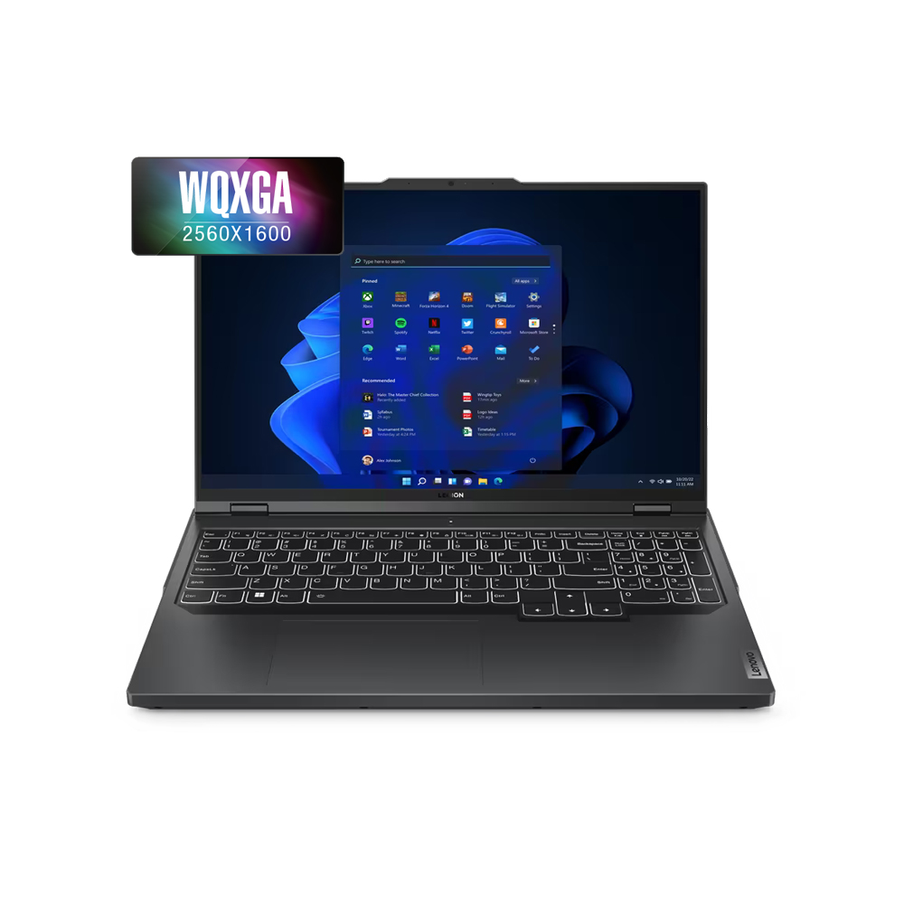 Lenovo LEGION PRO 5 16IRX8 GAMING Core™ i9-13900HX 1TB SSD 16GB 16" WQXGA (2560x1600) 240Hz IPS WIN11 NVIDIA® RTX 4070 8192MB ONYX GREY RGB Backlit Keyboard