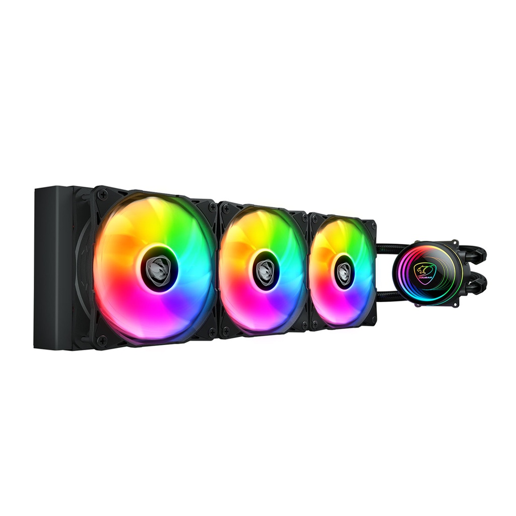 Cougar Poseidon Elite ARGB 360 LIQUID Cooler - Black