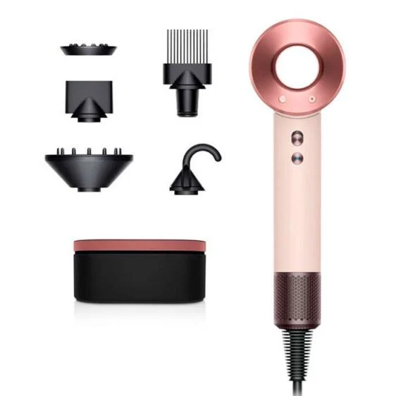 Dyson Supersonic HD07 Hair Dryer (Ceramic Pink and Rose Gold) with Presentation Case - Limited Edition (EU)