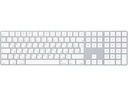 Apple Magic Keyboard with Numeric Keypad Wireless, Keyboard layout English, Russian- FAIRLY USED