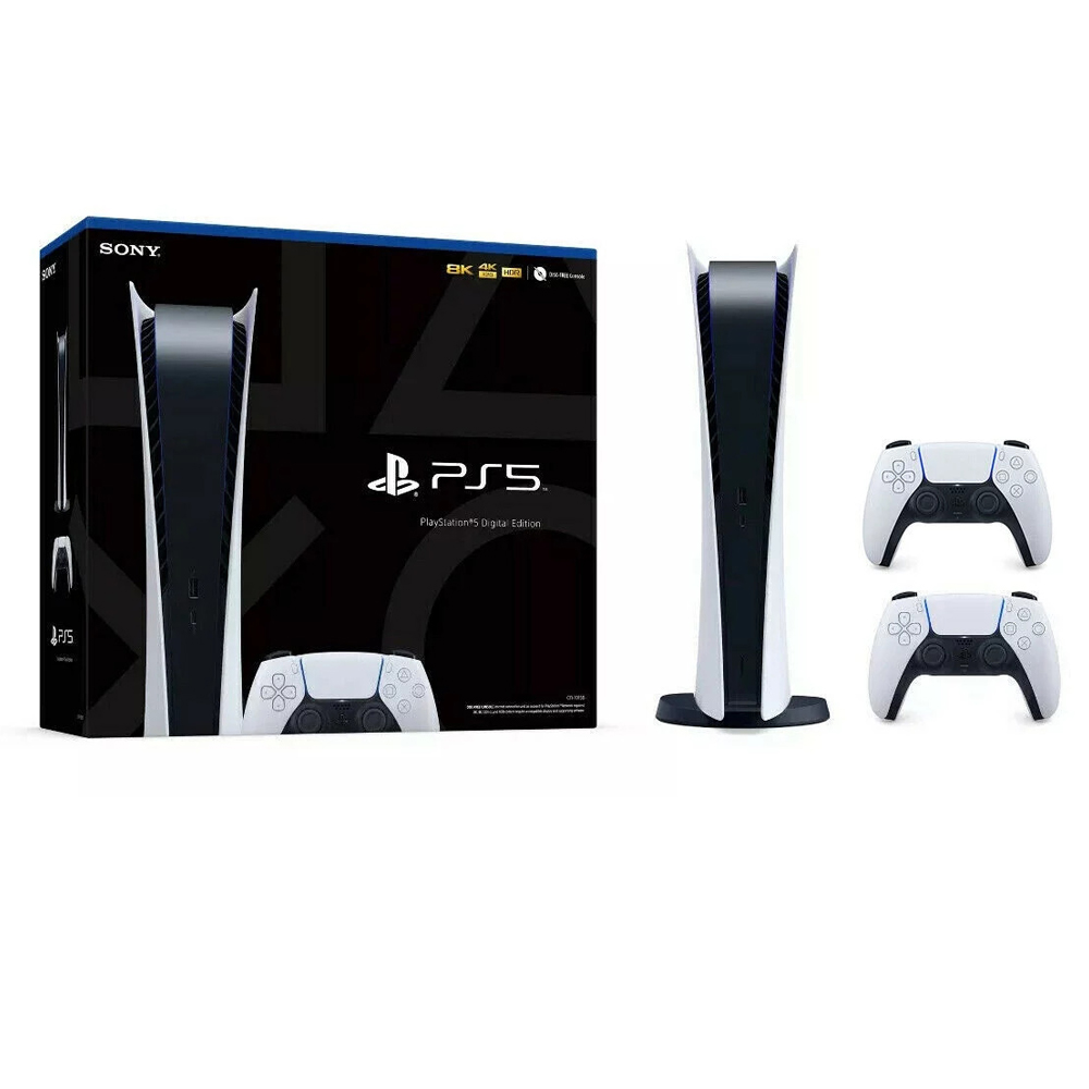 Sony PS5 Digital Console & Extra Controller (EU Spec)
