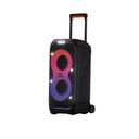 JBL Party Box Stage 320 Portable Party Speaker Splash Proof with Wheels Black