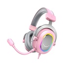 FIFINE Ampligame H6 USB Headset for PC Gaming with RGB, In-Line Controls of 7.1, EQ Modes Volume & Mute