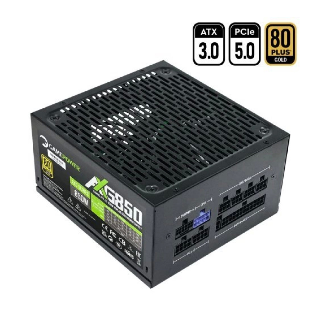 GAMEPOWER AXG-850 80+ (GOLD) 850W FULL MODÜLER PSU