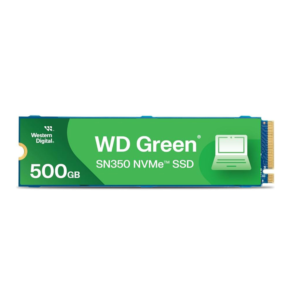 WD GREEN SN350 500GB M.2 NVMe 2400/1500MB/s WDS500G2G0C SSD