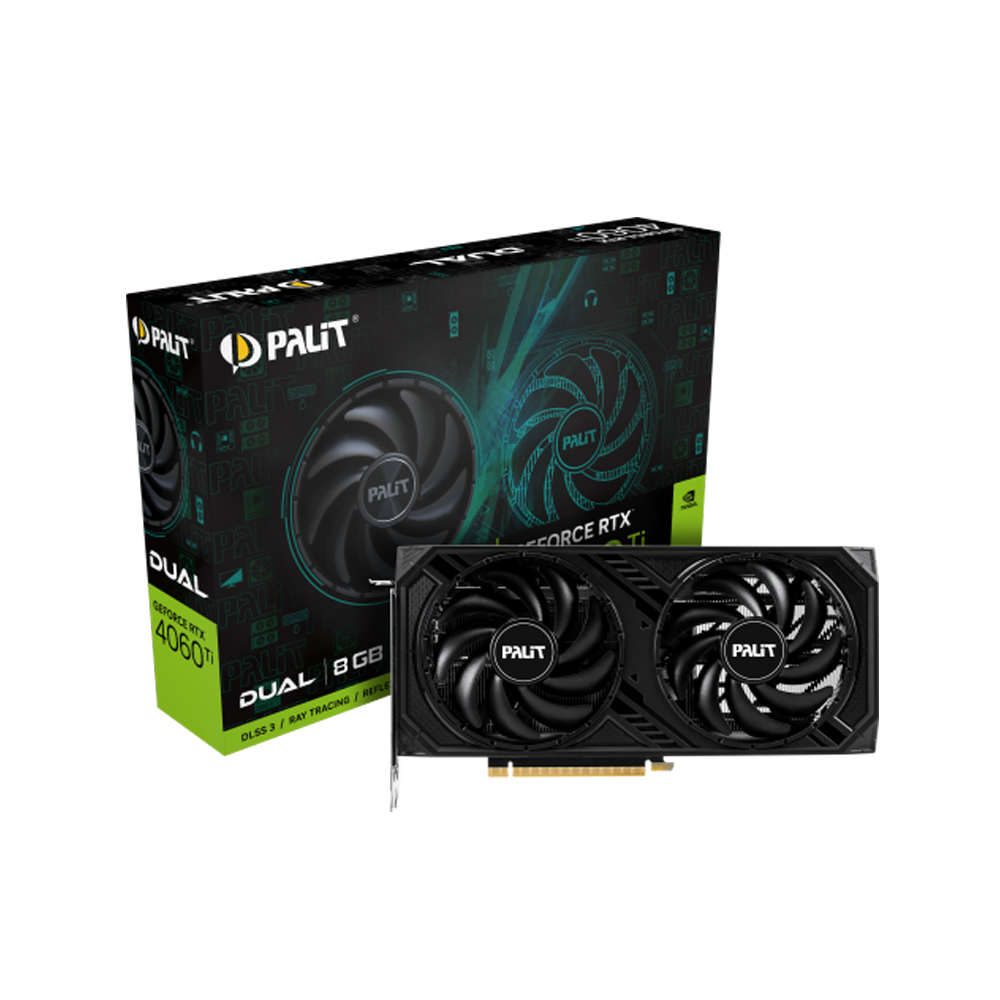 Palit RTX 4060 Ti Dual 8GB 128Bit GDDR6 Graphic Card