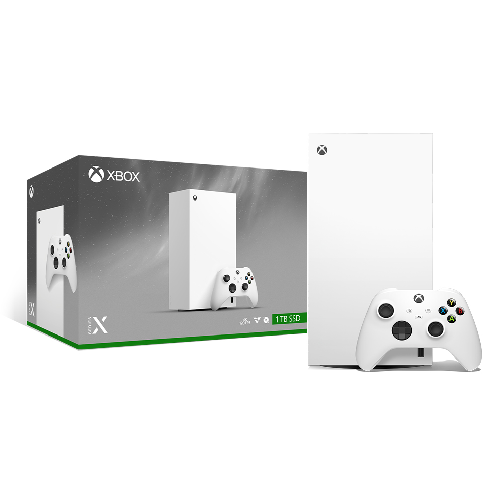 Microsoft Xbox X Console - 1TB Digital White