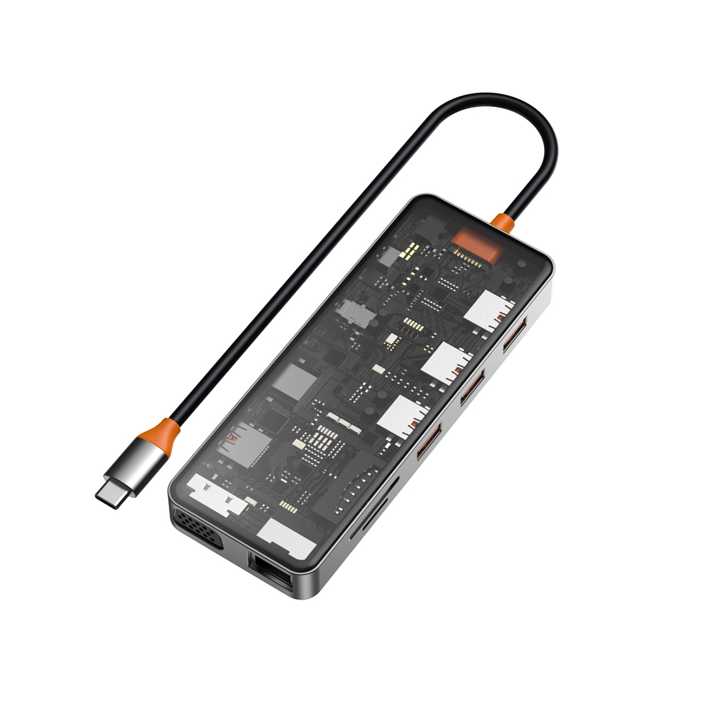 Wiwu CB011 Cyber 11 in 1 Type-C Hub