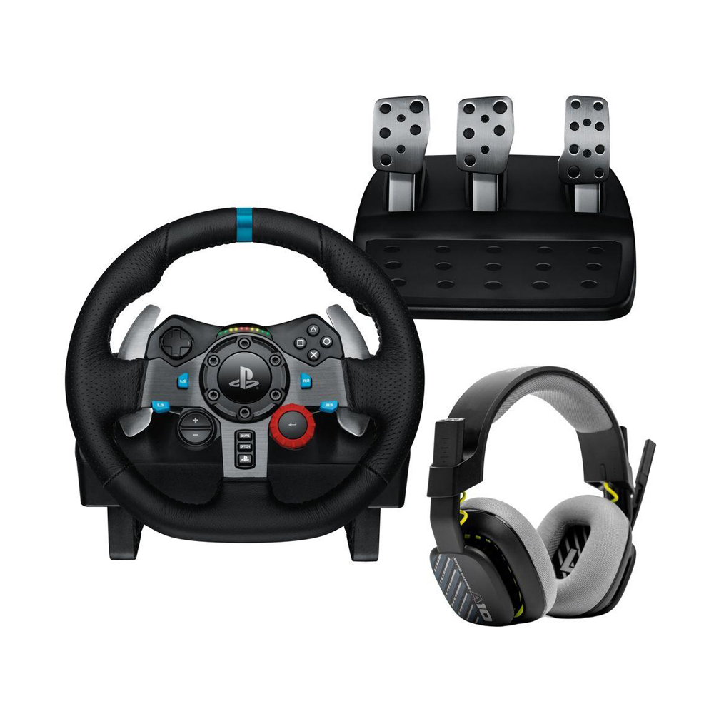 LogiTech G29 Racing Wheel & Astro Headset