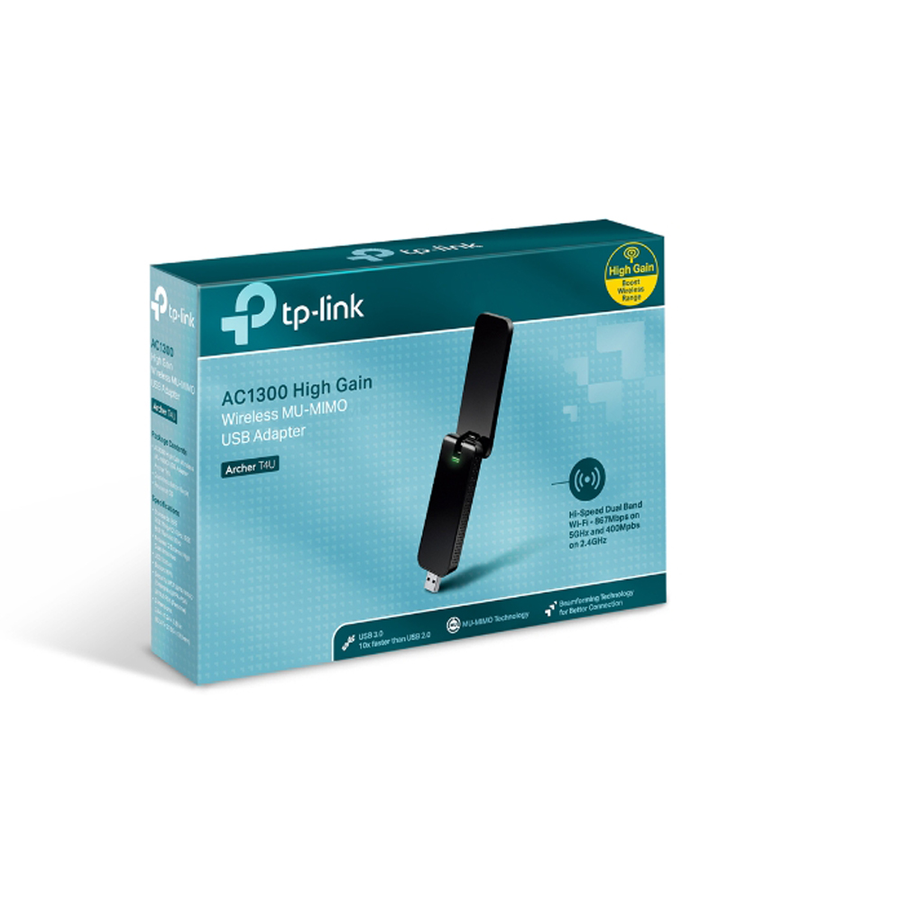 TP-Link Archer T4U 1200Mbps Dual Band USB Adaptör