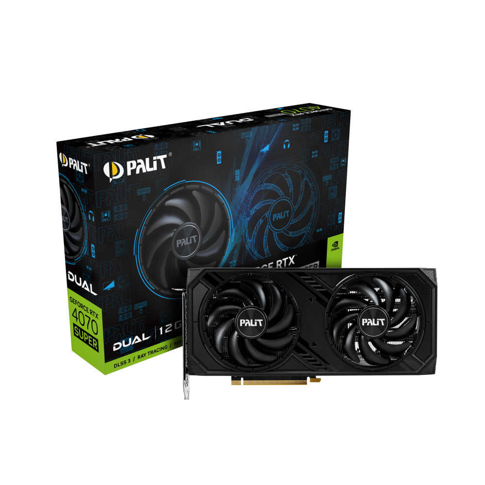 Palit Nvidia GeForce RTX 4070 Super Dual 12GB 192Bit GDDR6X Graphic Card