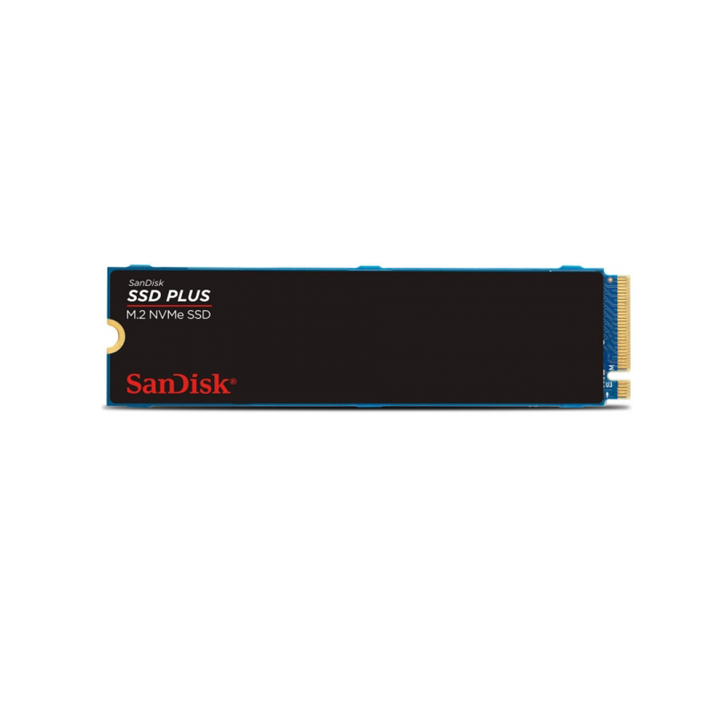 SanDisk Plus 500GB 2400/1500MB/s M.2 NVMe GEN3 SSD (SDSSDA3N-500G-G26)