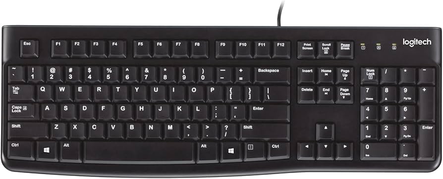 Logitech K120 Wired USB Keyboard