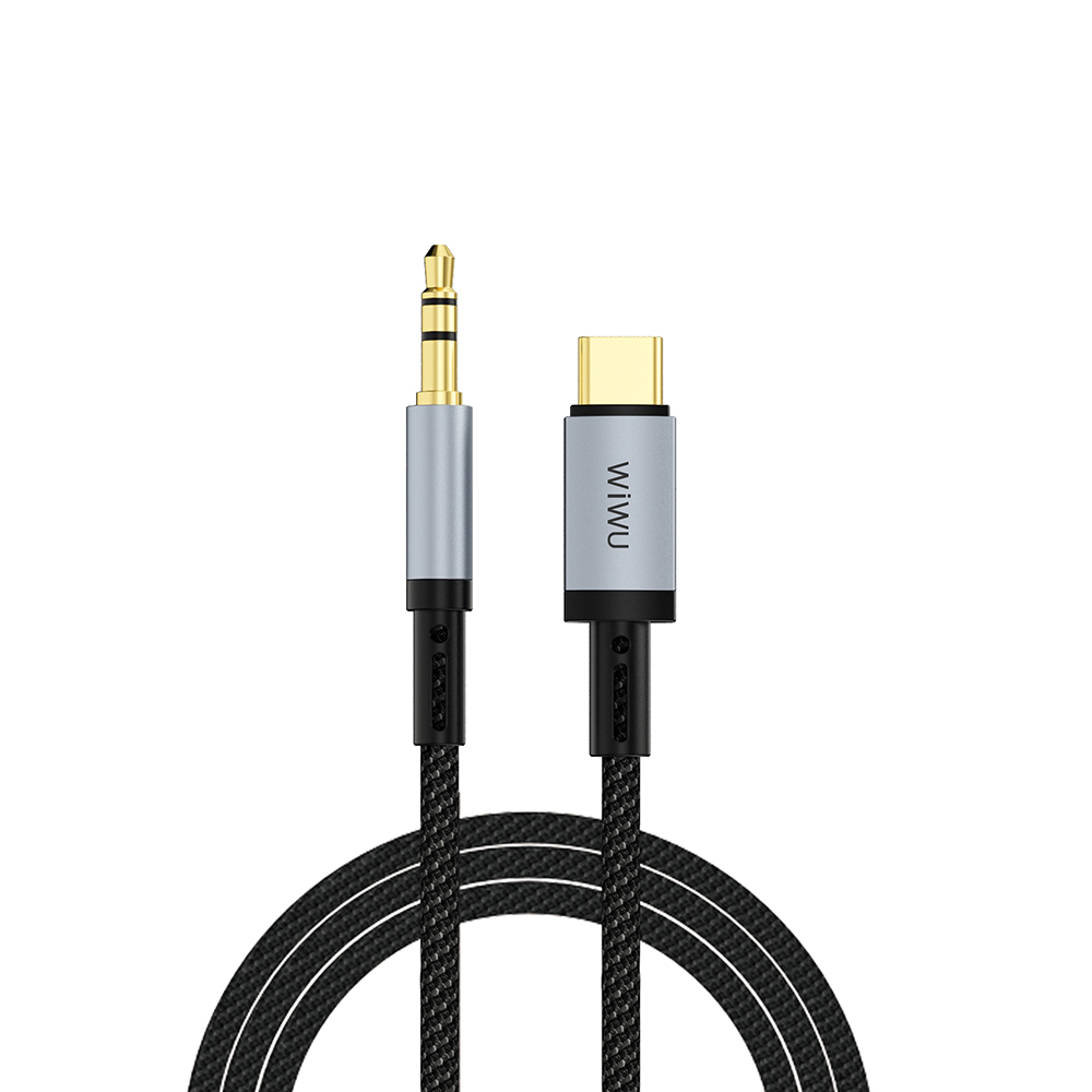 Wiwu Wi-C048T Legend Audio Series Type-C to 3.5mm Aux Audio Cable 1.5M