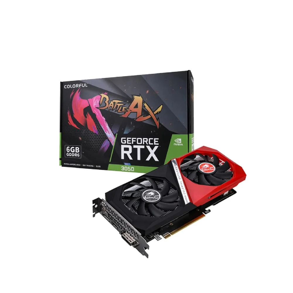 Colorful RTX 3050 6GB GDDR6 96Bit NB DUO 6GB V2-V