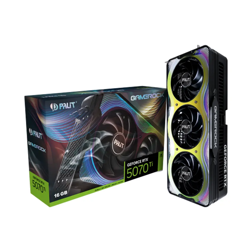 Palit Nvidia GeForce RTX5070 Ti GameRock 16GB 256Bit GDDR7 | Graphic Card