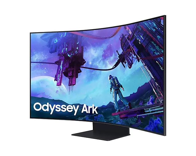 Samsung LS55CG970NNXGO 55" Odyssey Ark 4k 2nd Gen UHD , 165Hz, 1ms(GtG), Quantum Mini-Led Curved Gaming Monitor 