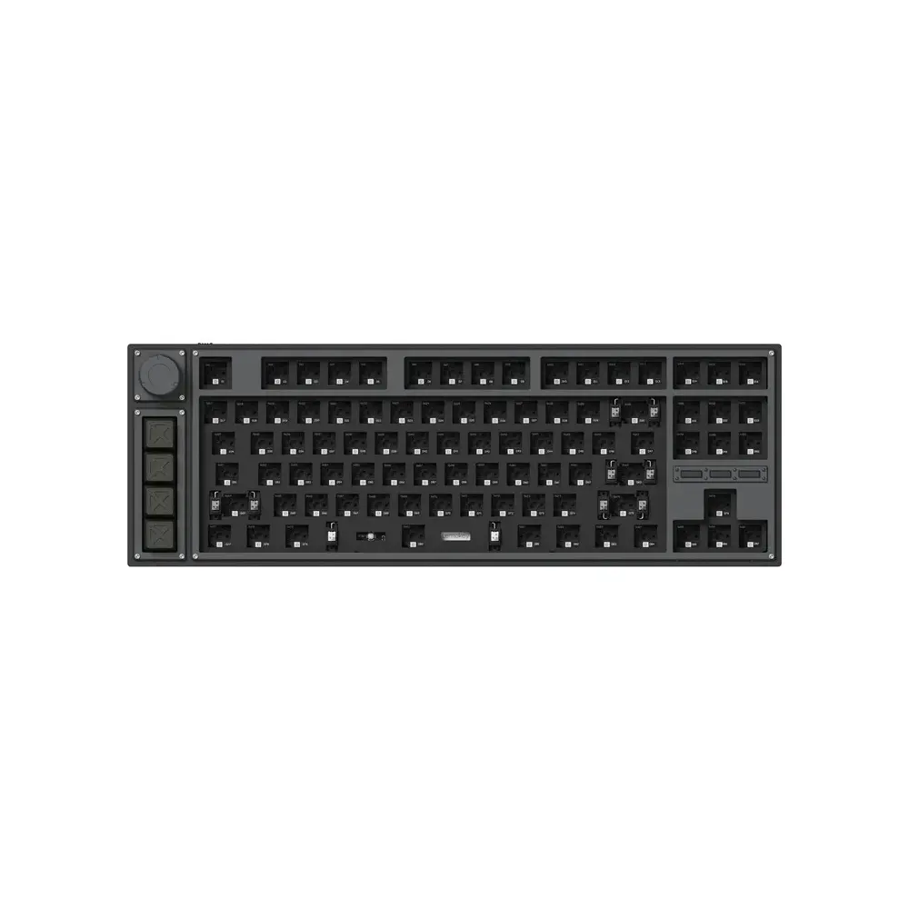 Keychron Lemokey L3 QMK/VIA Barebone Wireless Custom Mechanical Keyboard - Carbon Black