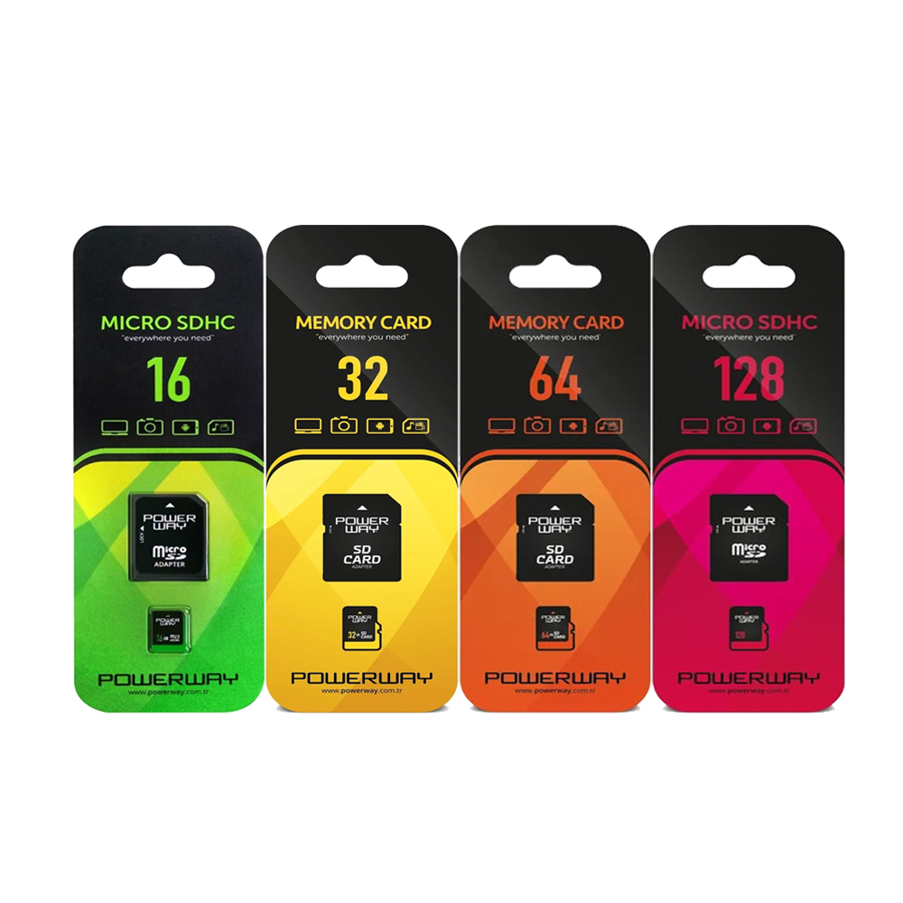 Powerway Micro SD Card | Durmazz Techno Store - Kıbrıs'ta
